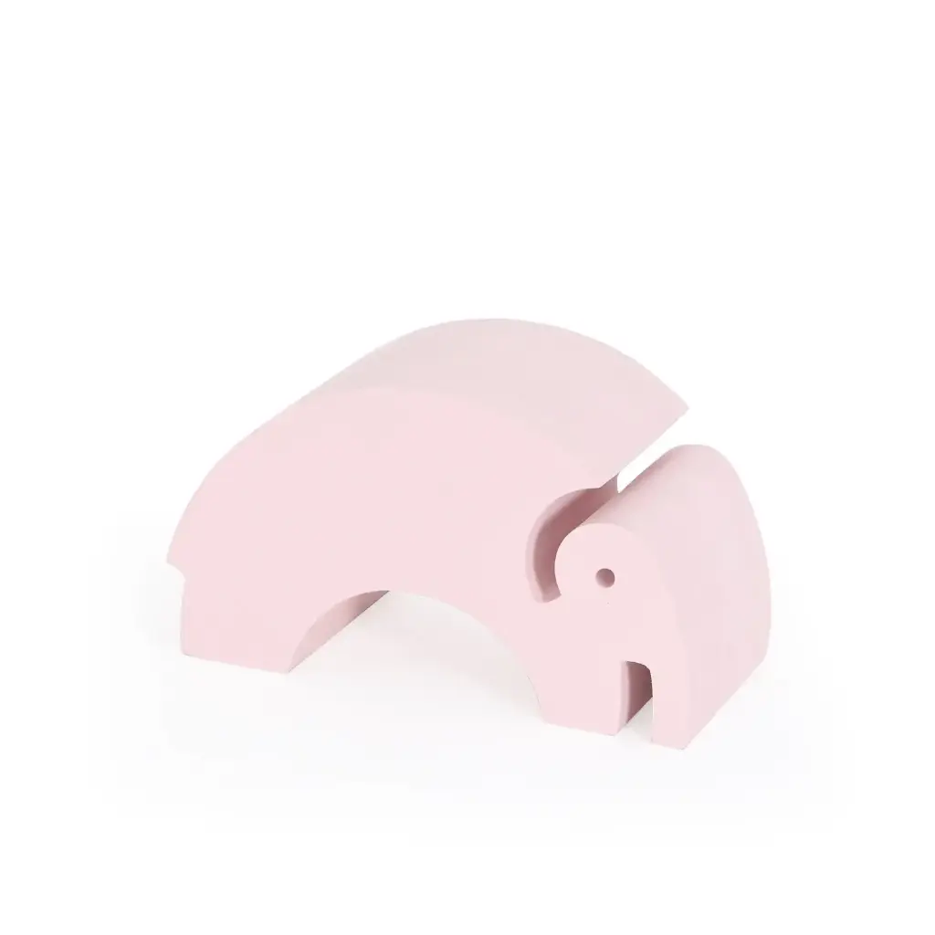 [002-01-016-001] bObles Medium Elephant Rose (Marble Collection)