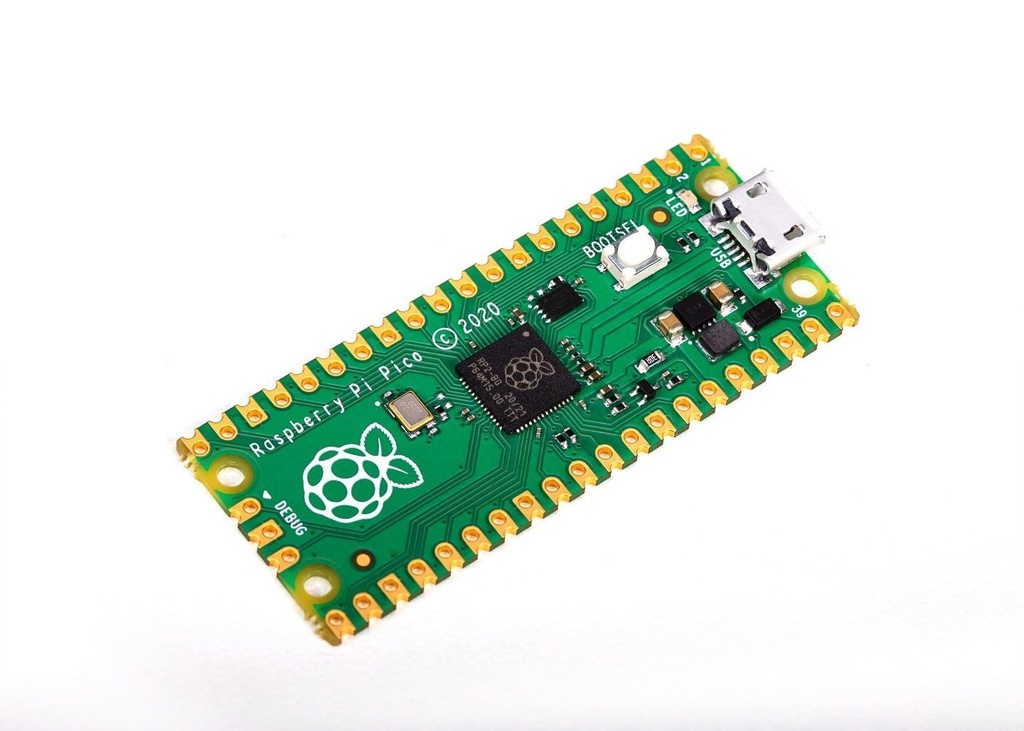 Raspberry Pi Pico without pins
