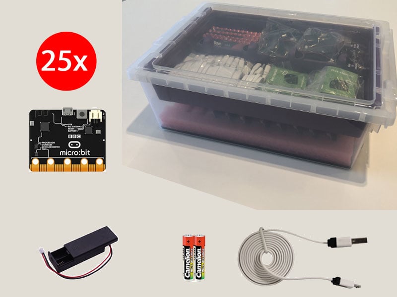 Class pack of 25x Micro:bit V2