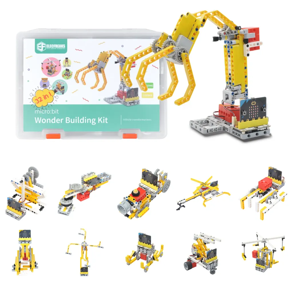 [EFR-EF08239] micro:bit Wonder Building Kit (Without micro:bit board)