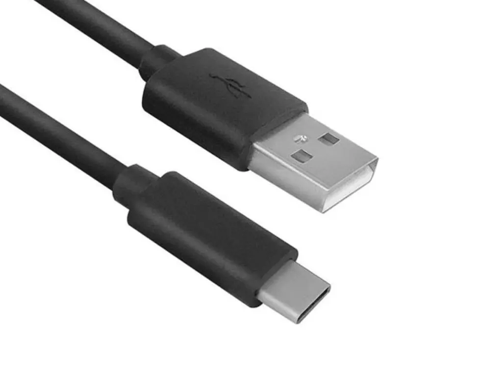[DIV-USBA/C-1M] USB A-plug naar C-plug 1m