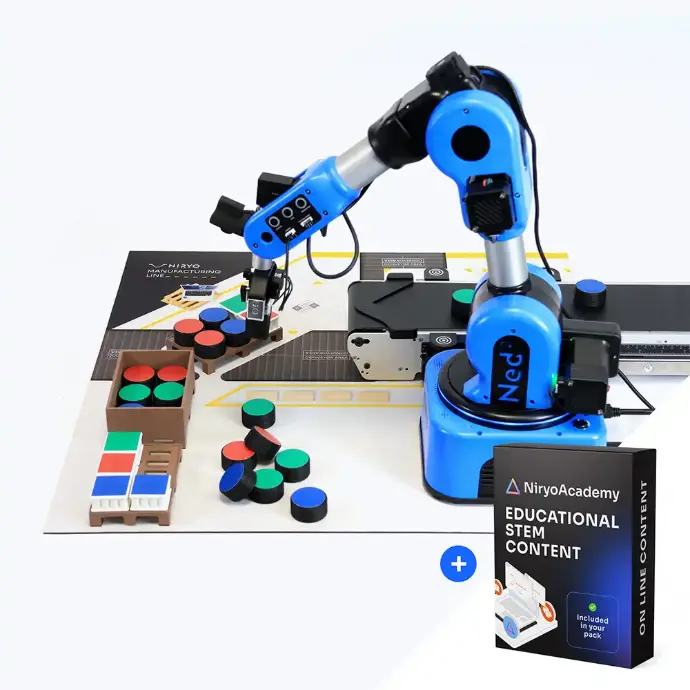 [NIR-STEMPACK] Niryo Ned 2 Robot arm - STEM Pack