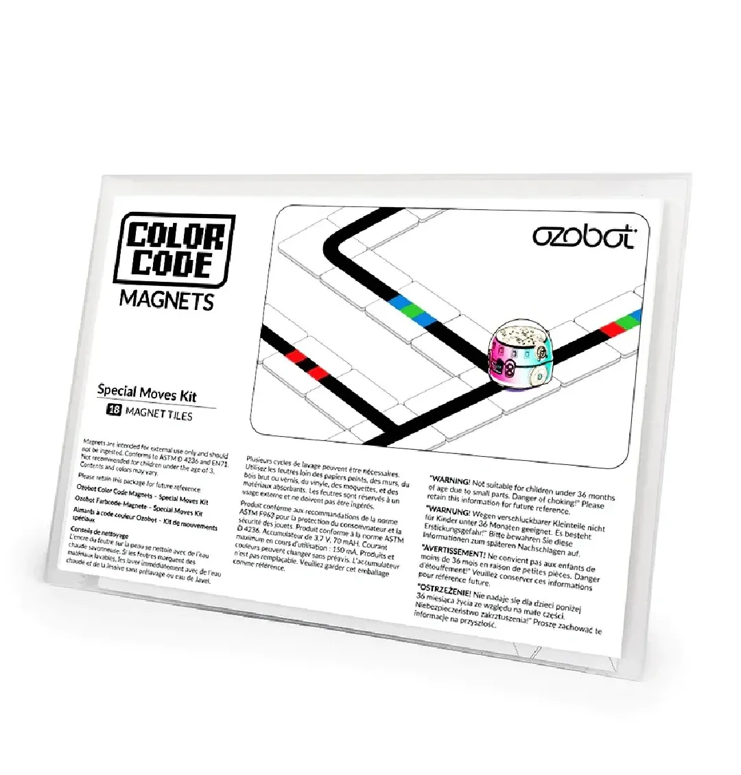 Ozobot Kleurcode Magneten Speciale Moves Set