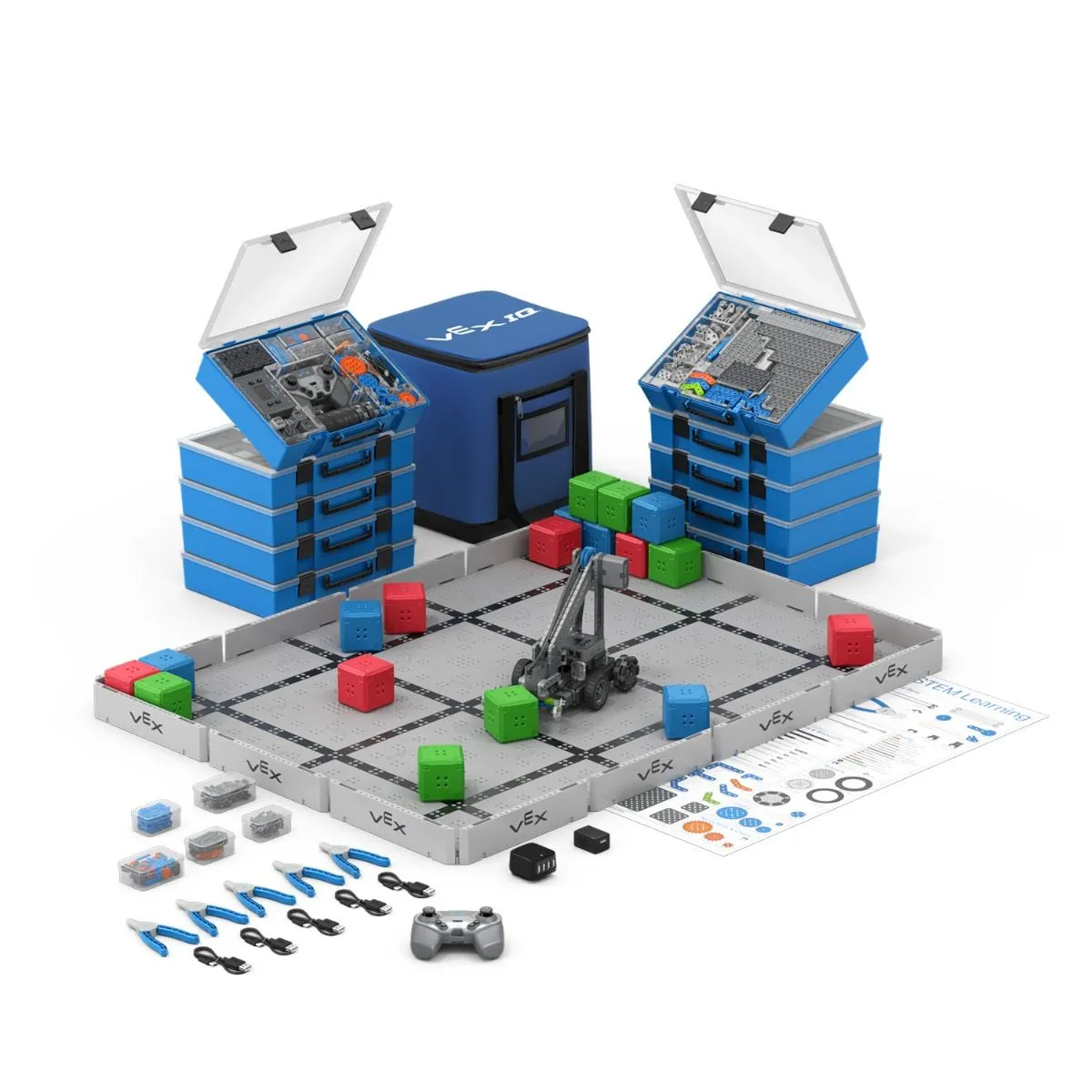 [VEX-228-8060] Kit VEX IQ pour la classe (10 élèves)
