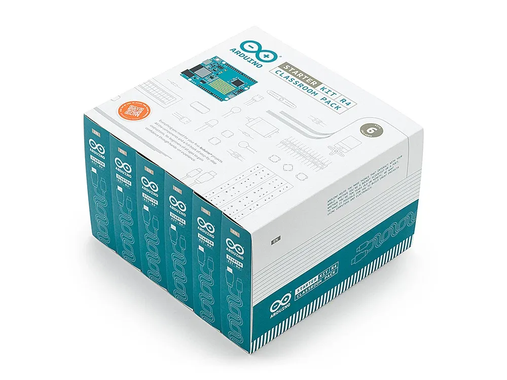 [ARD-K000007_R4-6P] Arduino Starter Kit R4 Classroom pack (6pcs)