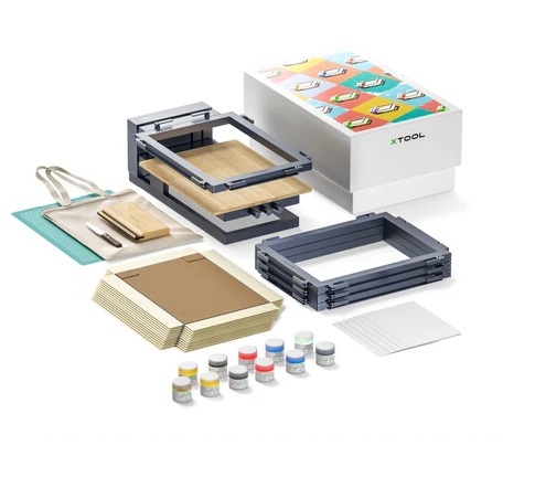 [MAK-P1030551] xTool Screen Printer 1.0 - Multi color Kit