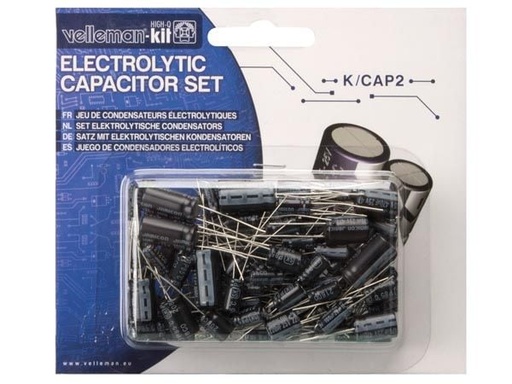 [VEL-K/CAP2] Velleman Set of electrolytic capacitors